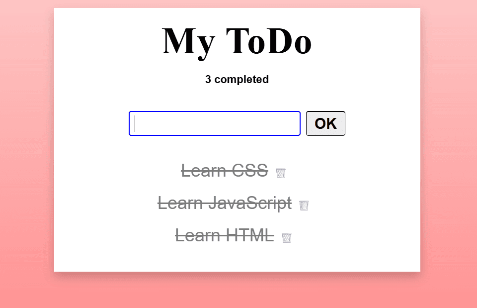Todo List
